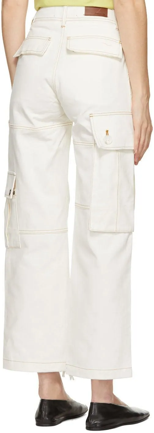 Andersson Bell Off-White Alex Cargo Trousers