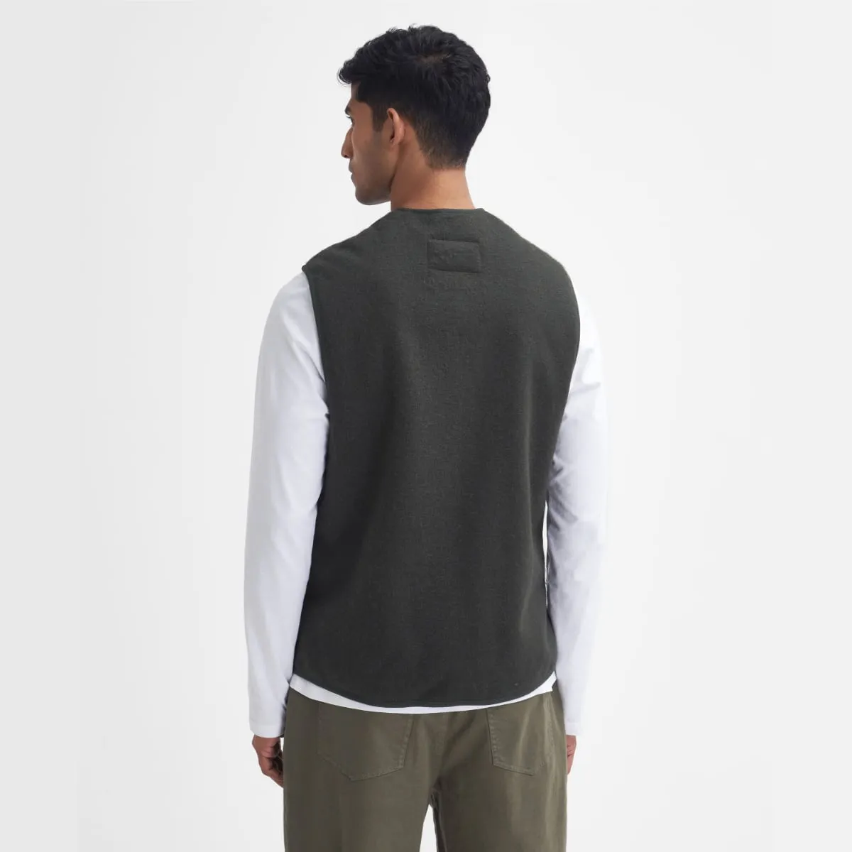 Barbour Warm Pile Men's Zip-In Liner | Sage