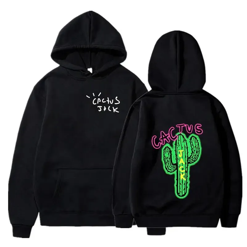 Cactus Jack Hip Hop Rap Sports Hoodie - Street Dance Pullover Top for Men and Women
