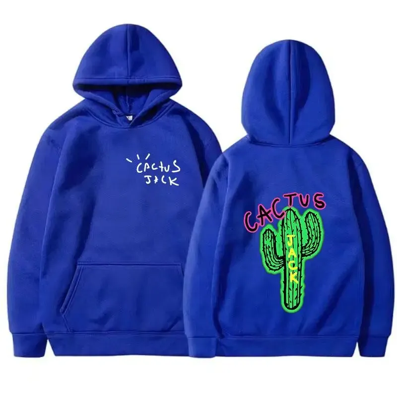 Cactus Jack Hip Hop Rap Sports Hoodie - Street Dance Pullover Top for Men and Women