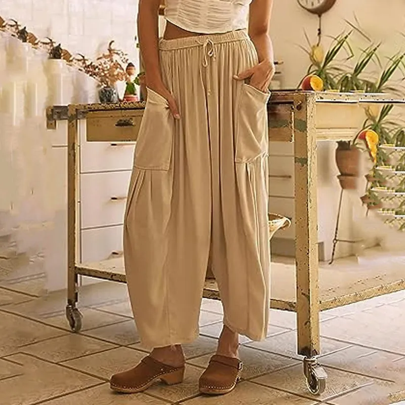 【Cotton and Linen】Comfortable Casual Pants