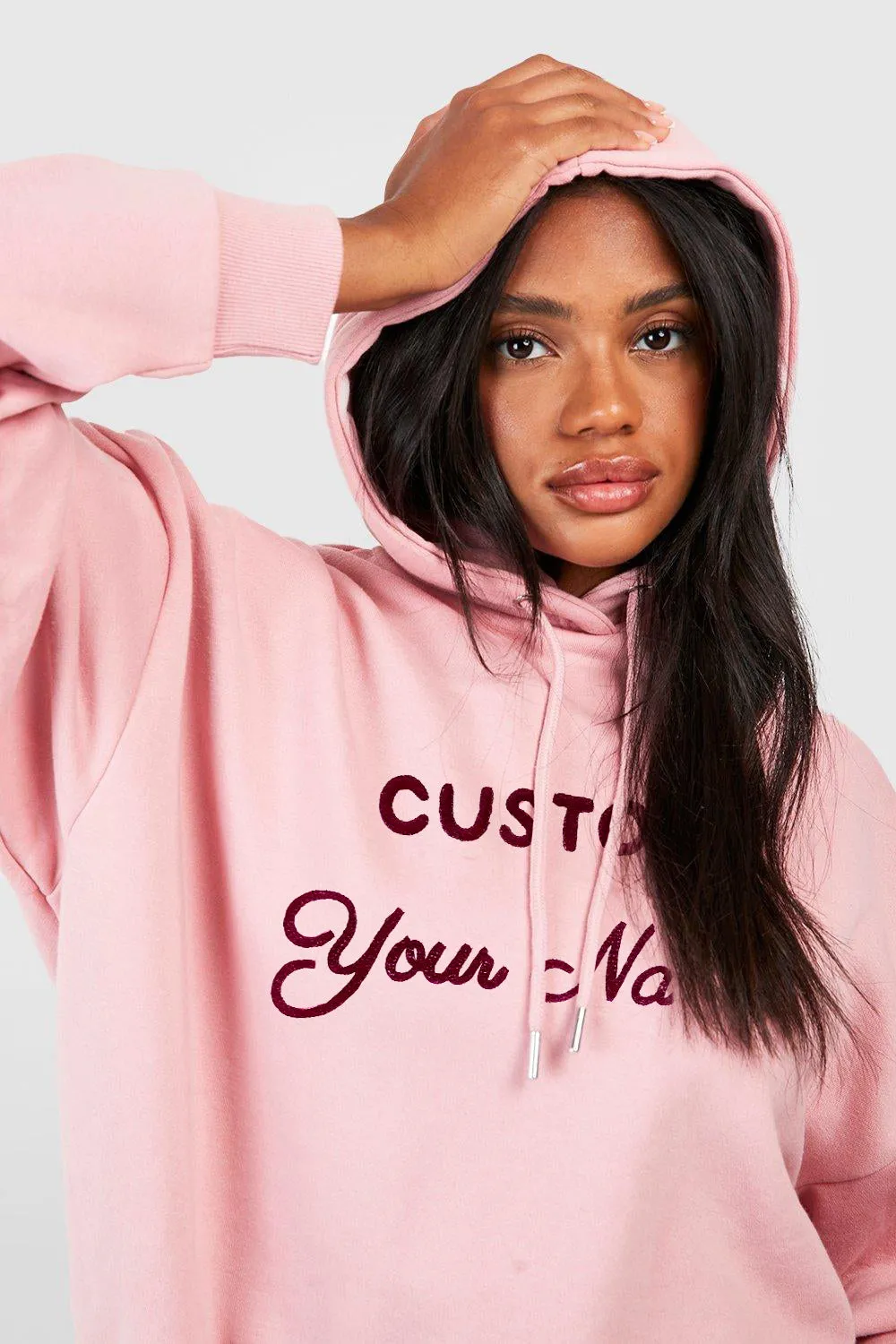 Custom Hand Embroidered Adult Custom Hoodie