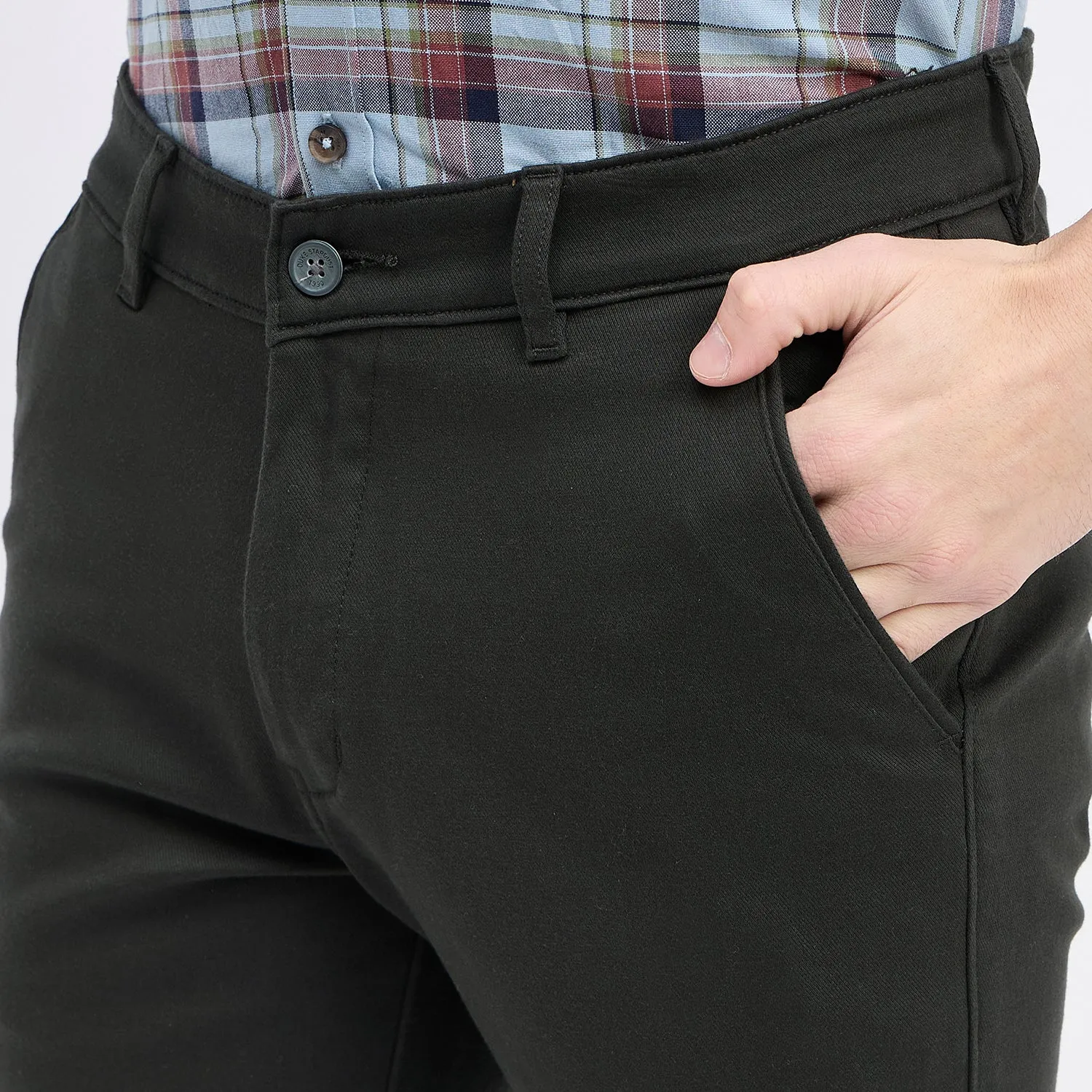 Duke Stardust Men Flatfront Narrowfit Chinos Trousers (SDT4592)