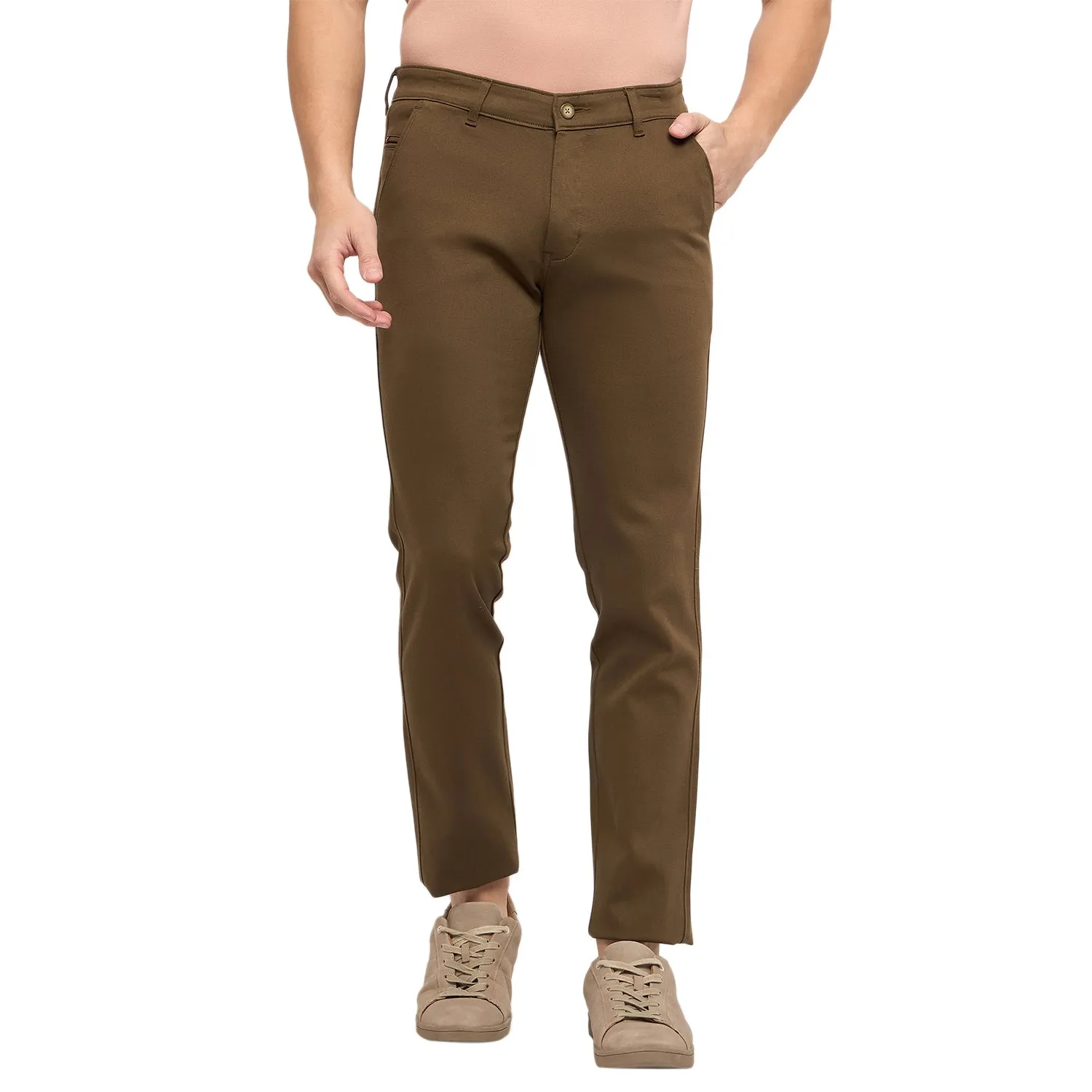 Duke Stardust Men Flatfront Narrowfit Chinos Trousers (SDT4592)