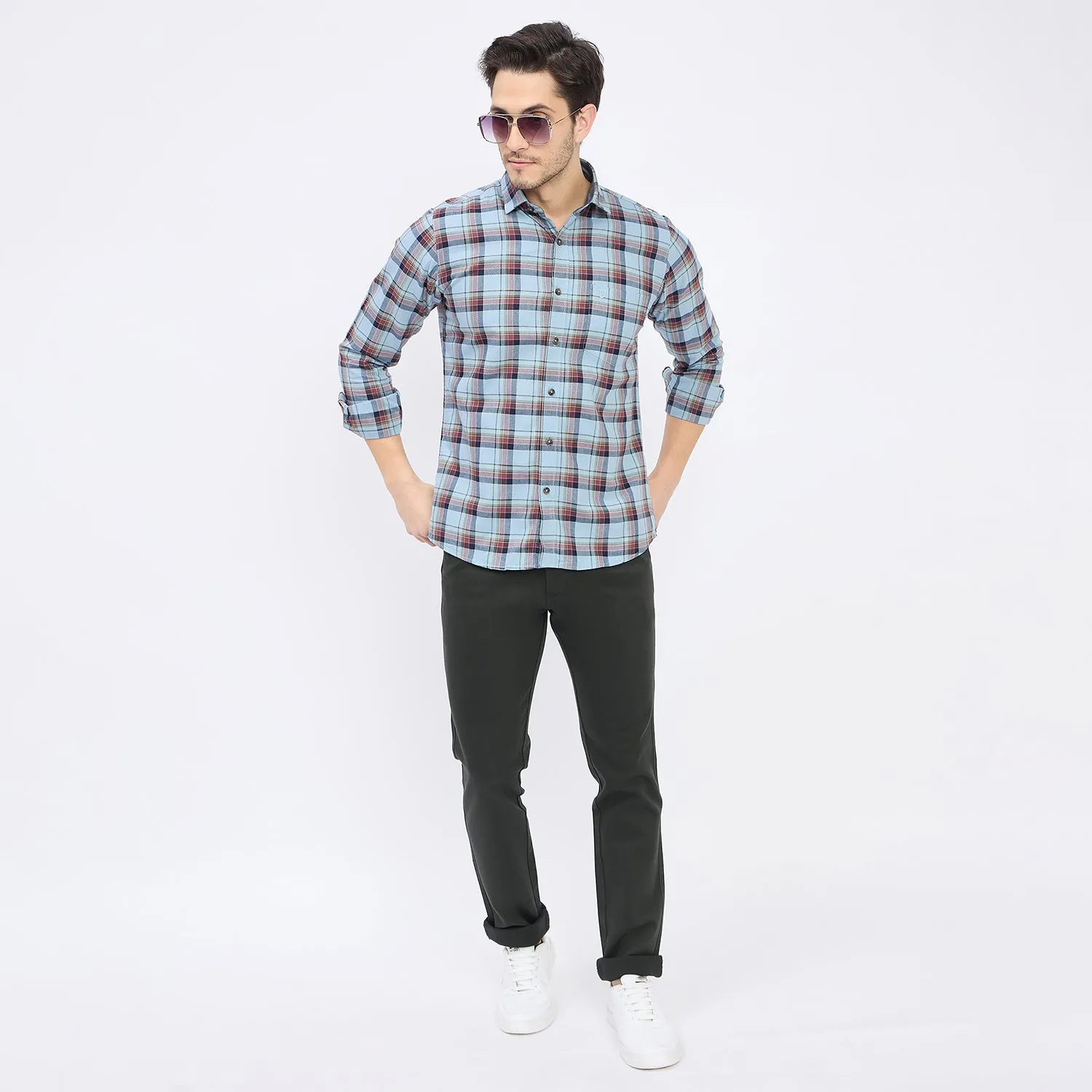 Duke Stardust Men Flatfront Narrowfit Chinos Trousers (SDT4592)
