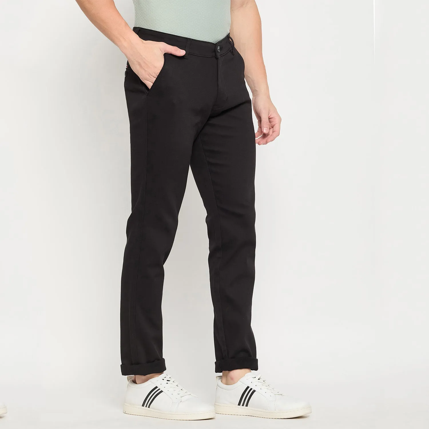 Duke Stardust Men Flatfront Narrowfit Chinos Trousers (SDT4592)