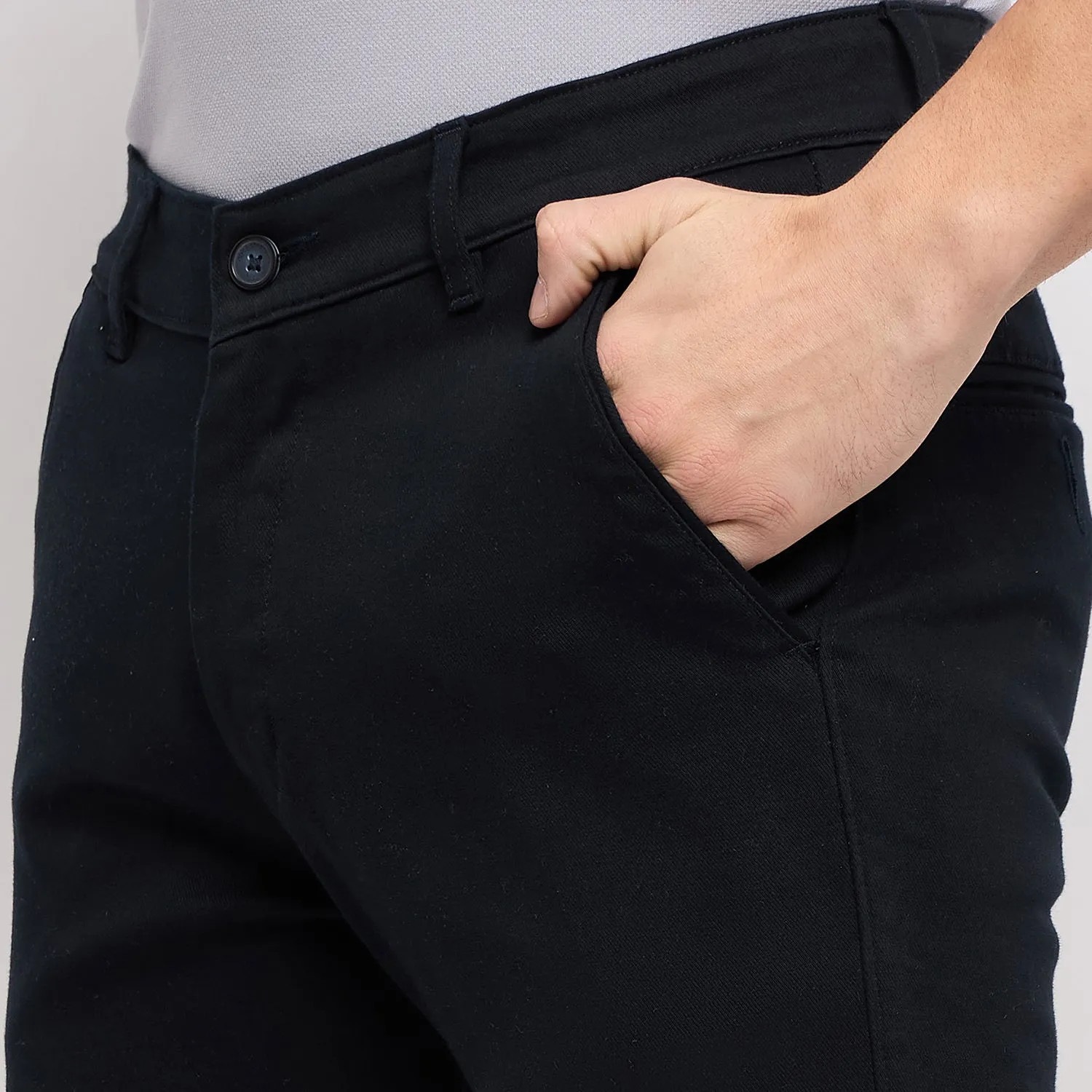 Duke Stardust Men Flatfront Narrowfit Chinos Trousers (SDT4592)