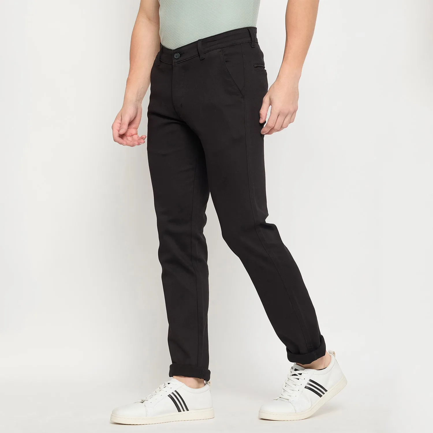 Duke Stardust Men Flatfront Narrowfit Chinos Trousers (SDT4592)