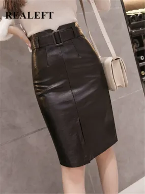 Elegant Pencil Midi Skirts