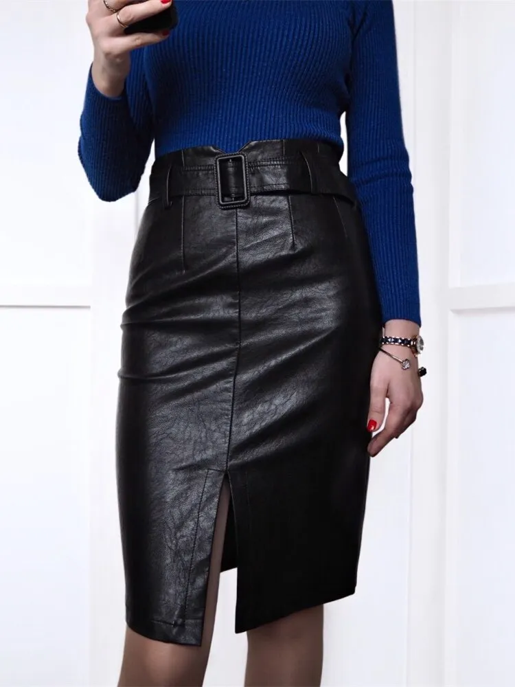 Elegant Pencil Midi Skirts