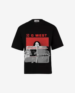 G-WEST DESIGNATED OVERSIZED TEE GWROJMT62