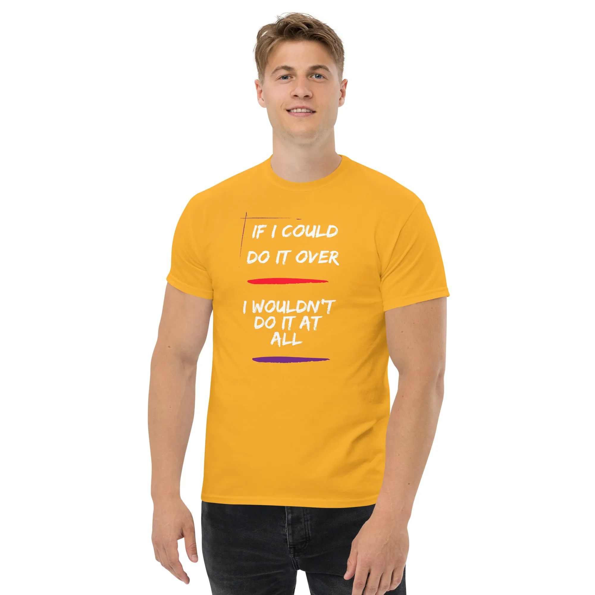 If I Could Do It Over Lyric T-Shirt
