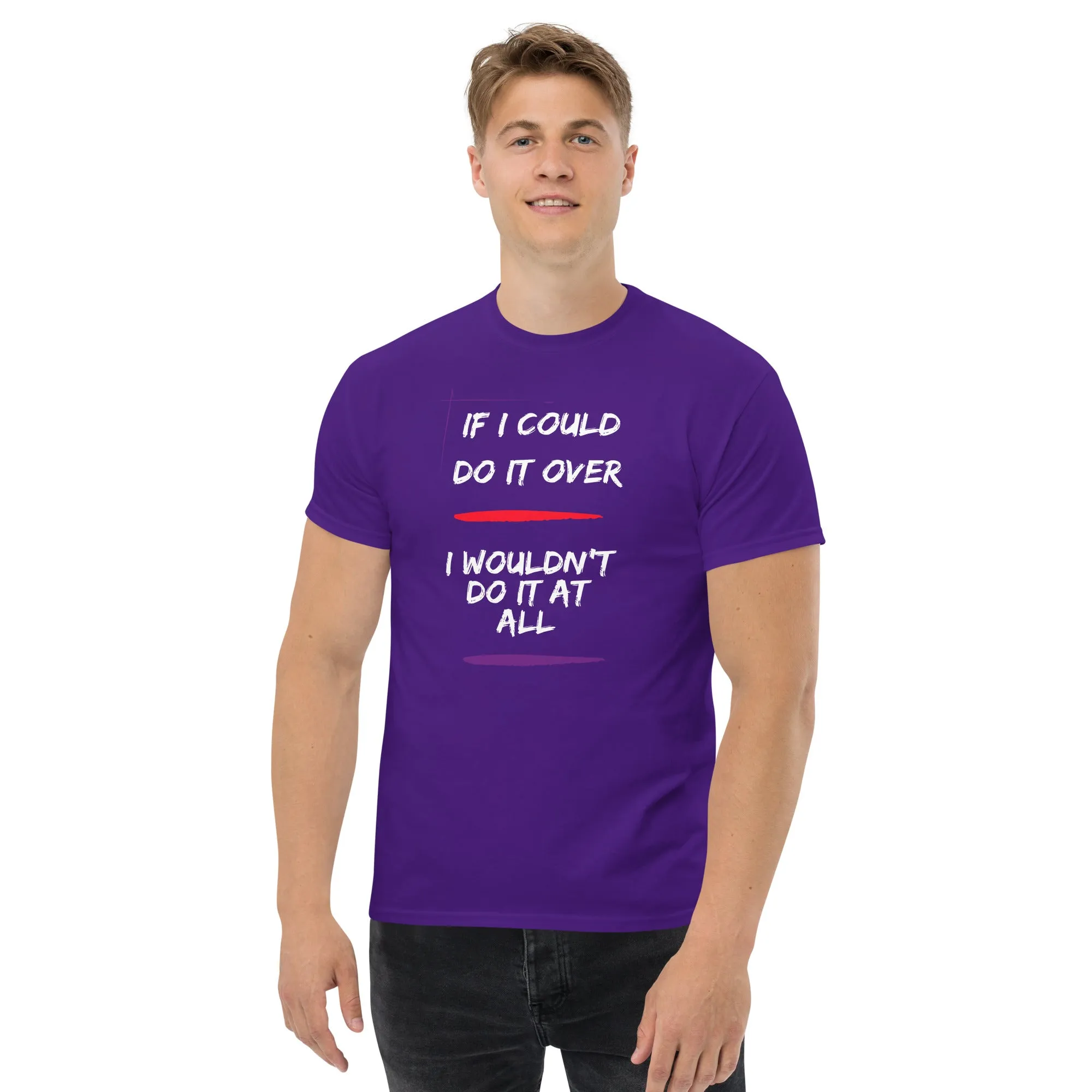 If I Could Do It Over Lyric T-Shirt
