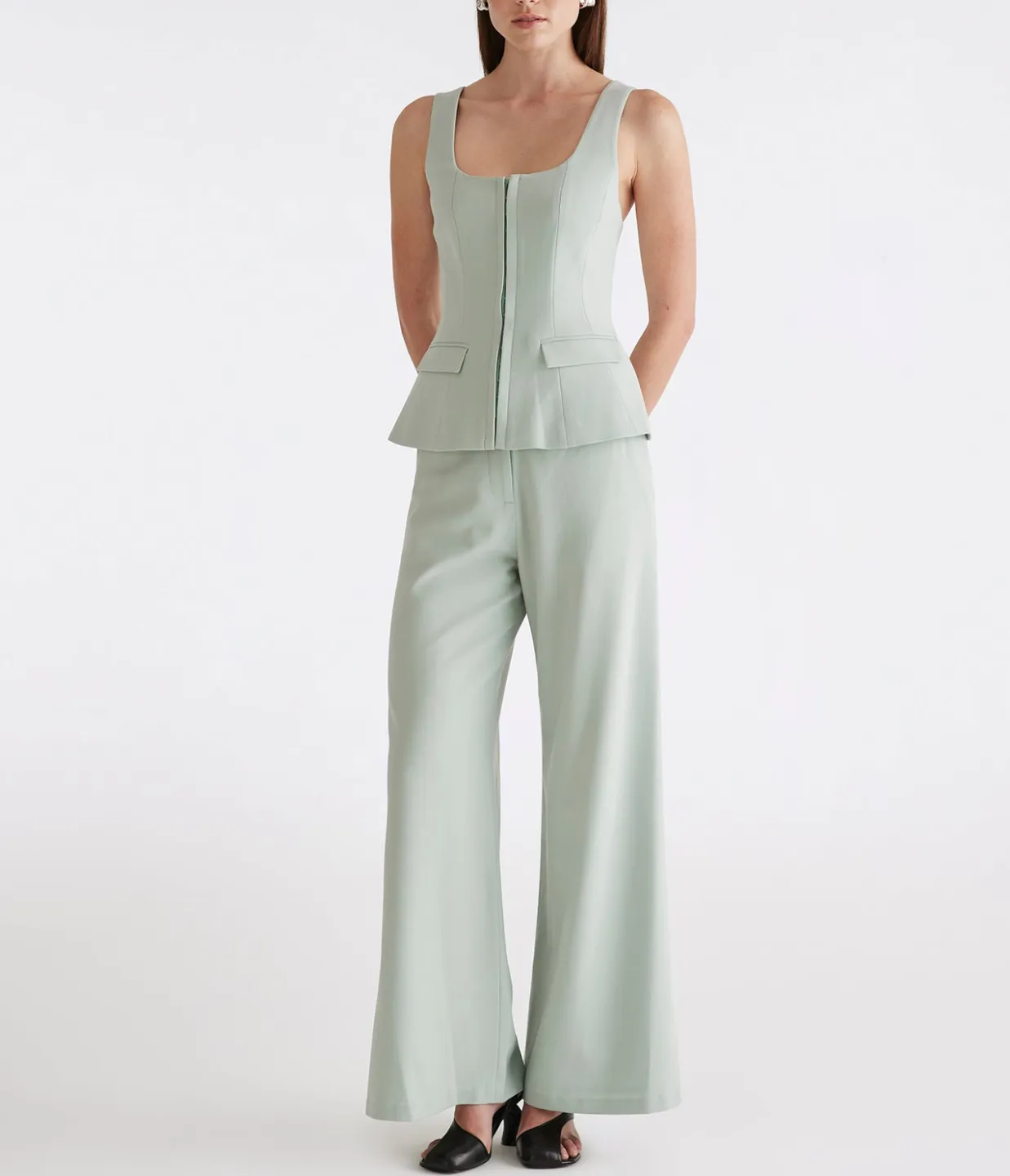 Lenny Pants in Acqua