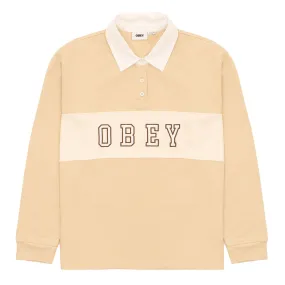 Obey Womens Rosewood Rugby Oyster Grey