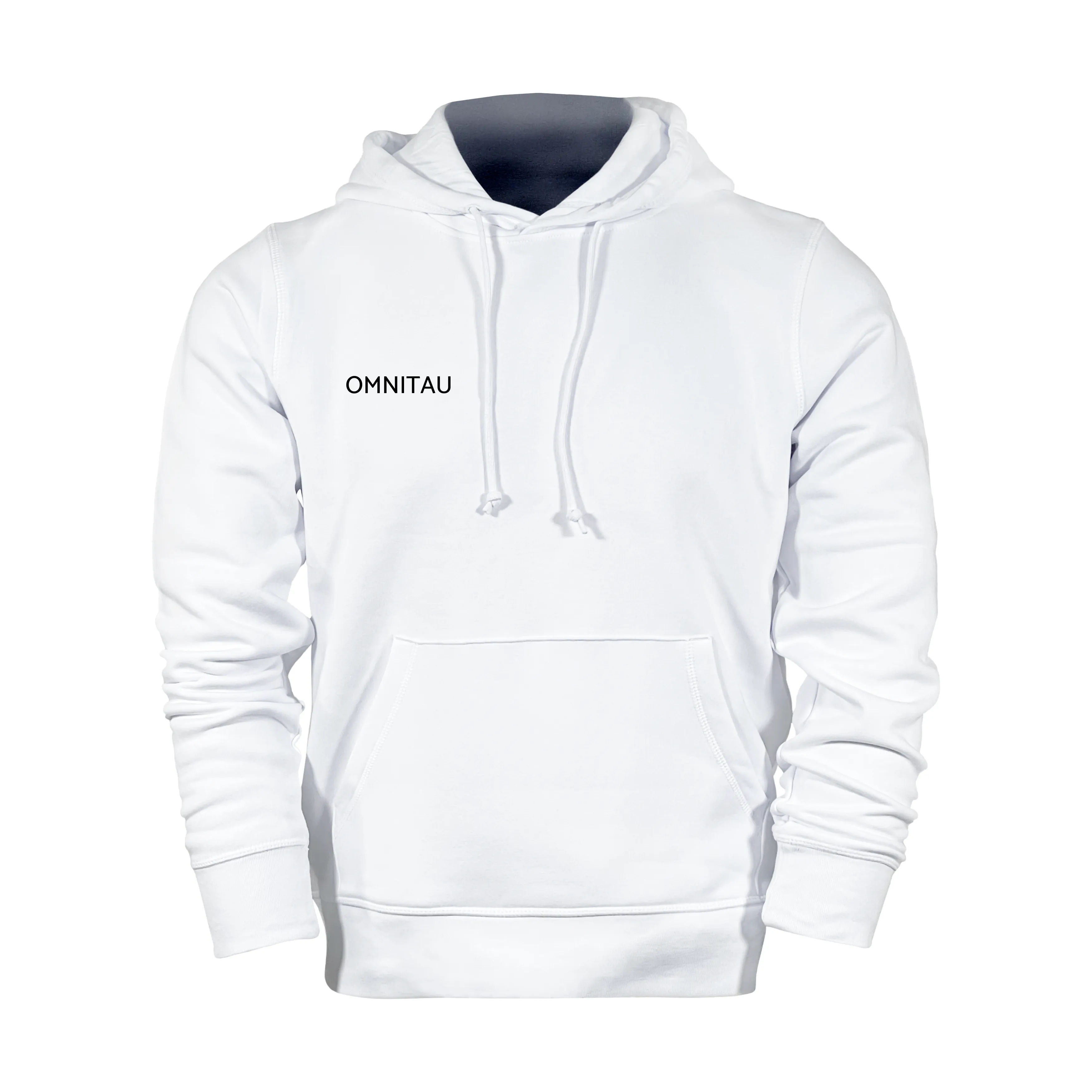 Omnitau Adult's Team Sports Organic Cotton Hoodie - White