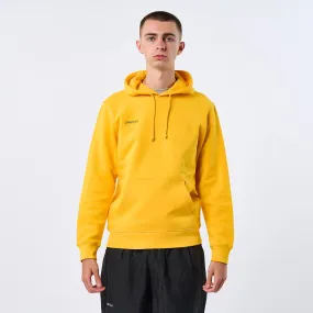 Omnitau Adult's Team Sports Organic Cotton Hoodie - Yellow