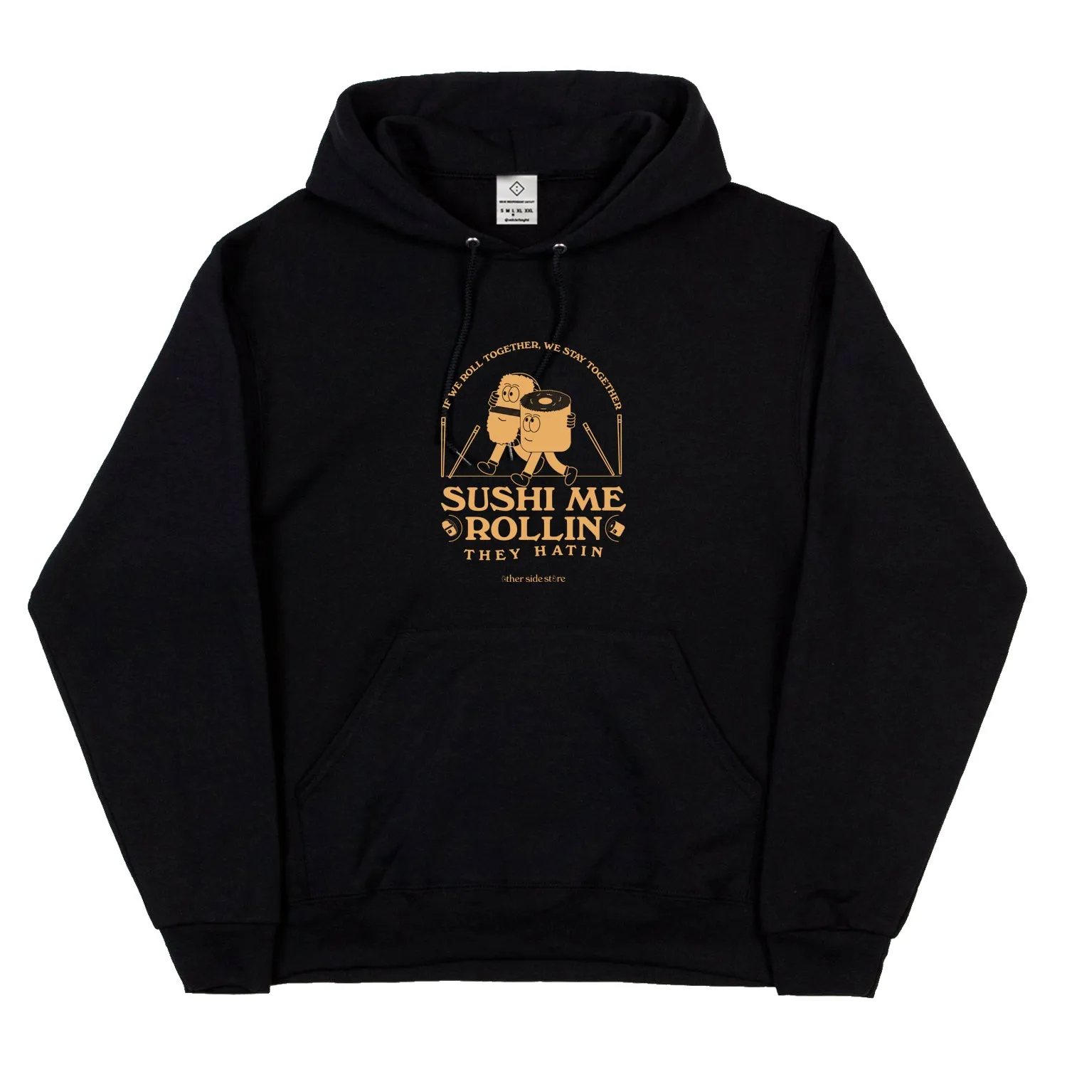 Other Side Store 'Sushi Me Rollin' Hoodie - Black