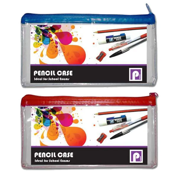 Pennine Clear Pencil Case - Case of 12