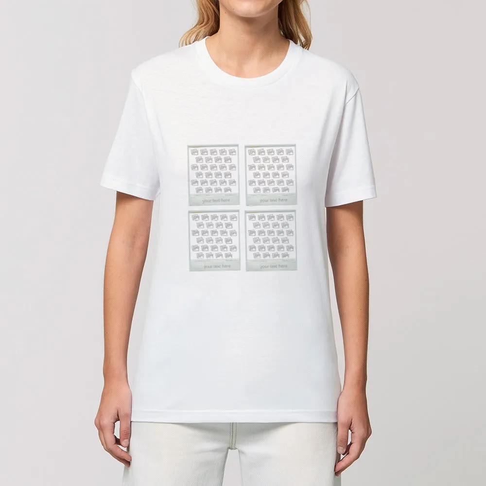 Personalised T - Shirt - Polaroid uploads