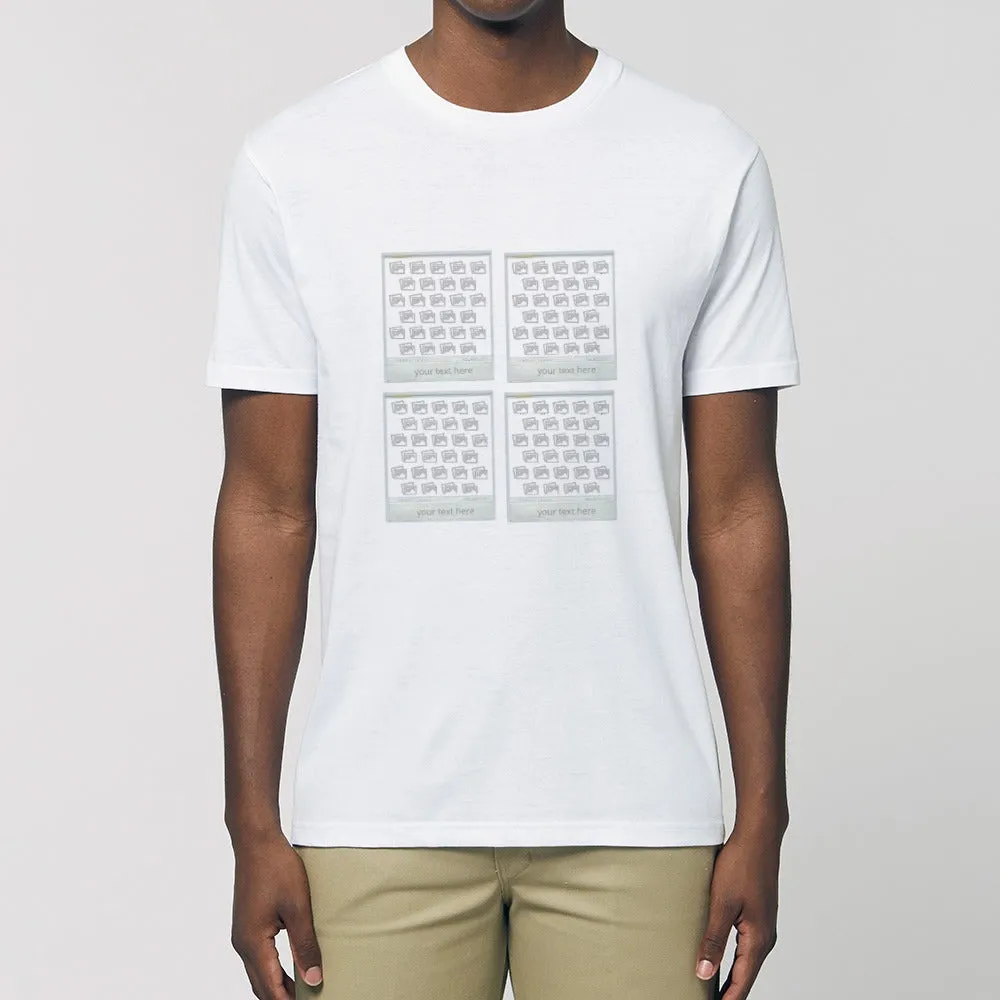Personalised T - Shirt - Polaroid uploads