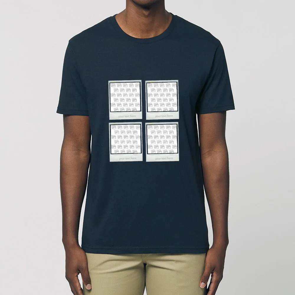 Personalised T - Shirt - Polaroid uploads