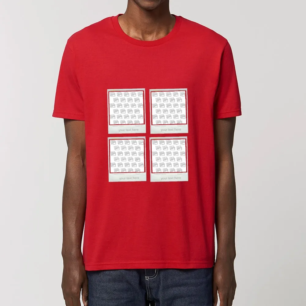 Personalised T - Shirt - Polaroid uploads
