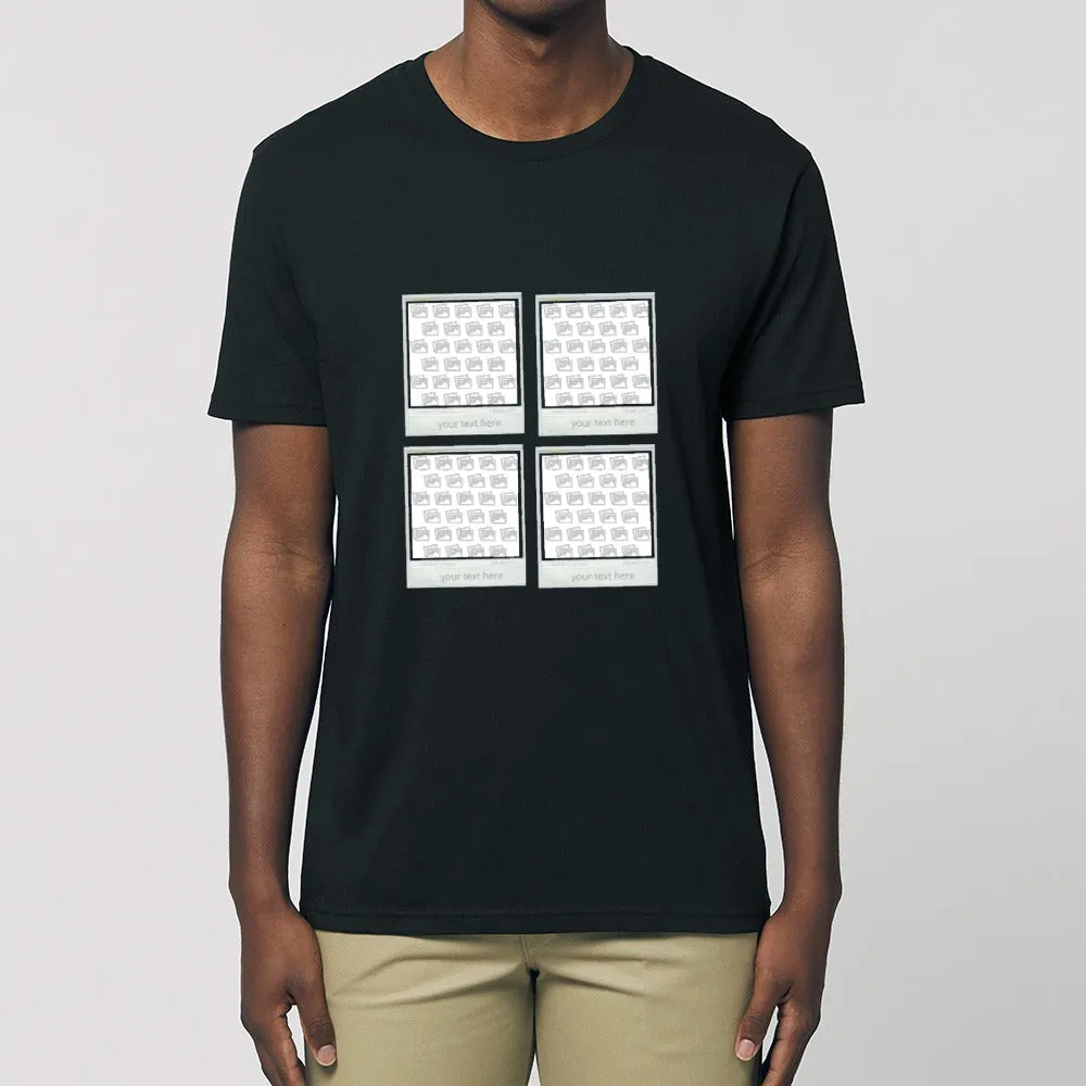 Personalised T - Shirt - Polaroid uploads