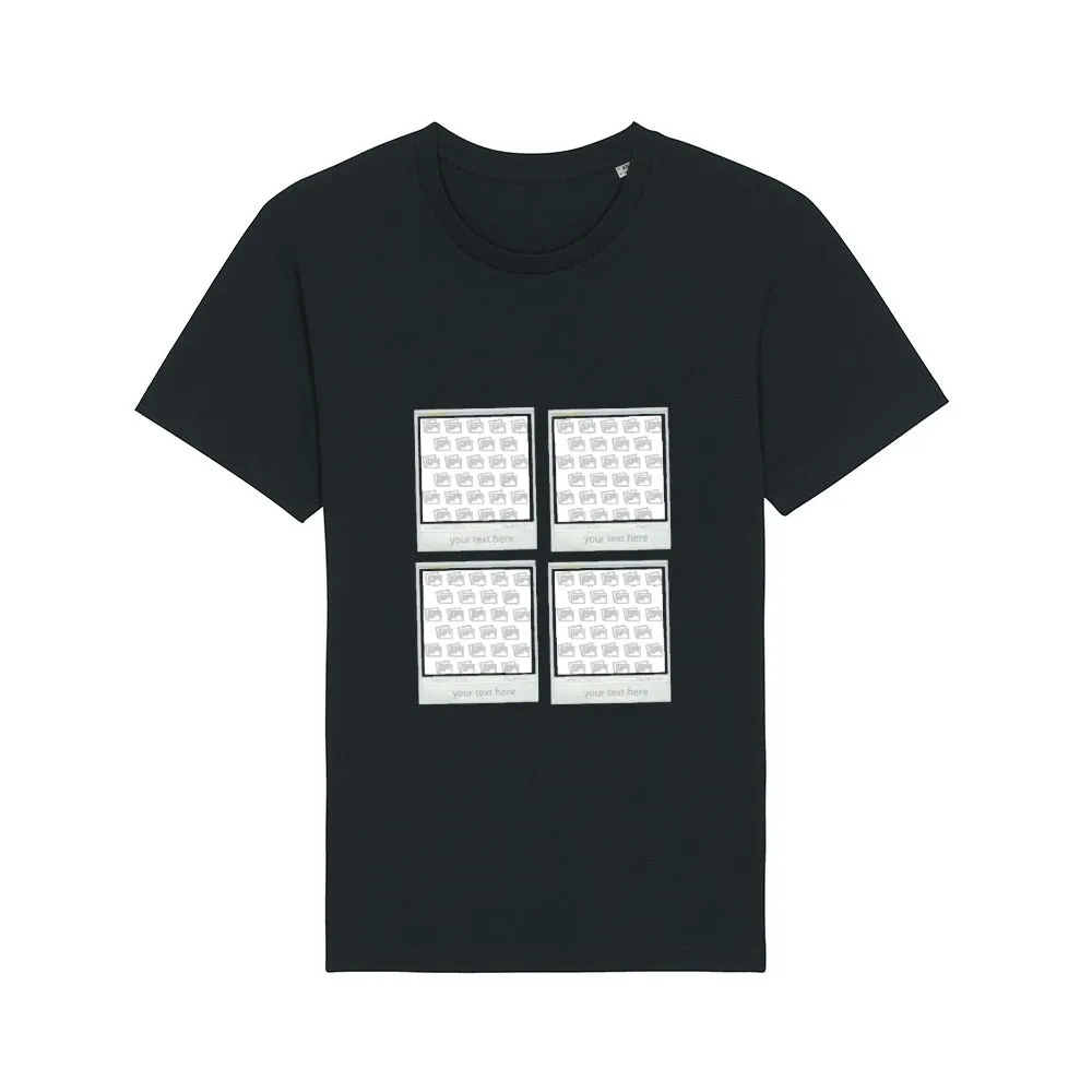 Personalised T - Shirt - Polaroid uploads