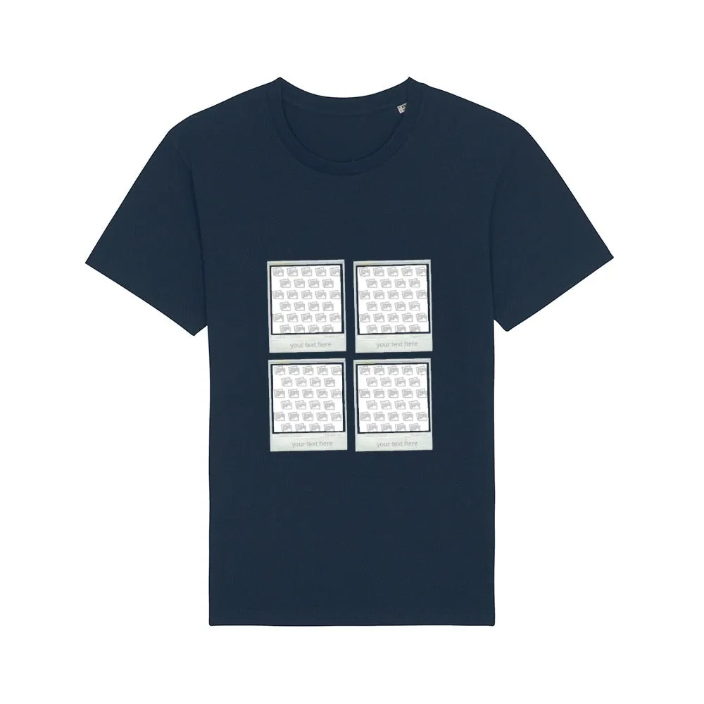 Personalised T - Shirt - Polaroid uploads