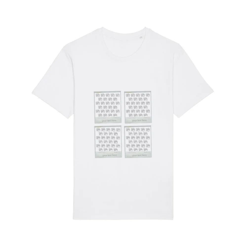 Personalised T - Shirt - Polaroid uploads