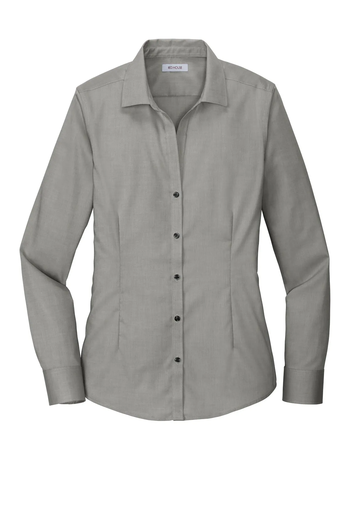Red House Ladies Pinpoint Oxford Non-Iron Shirt. RH250