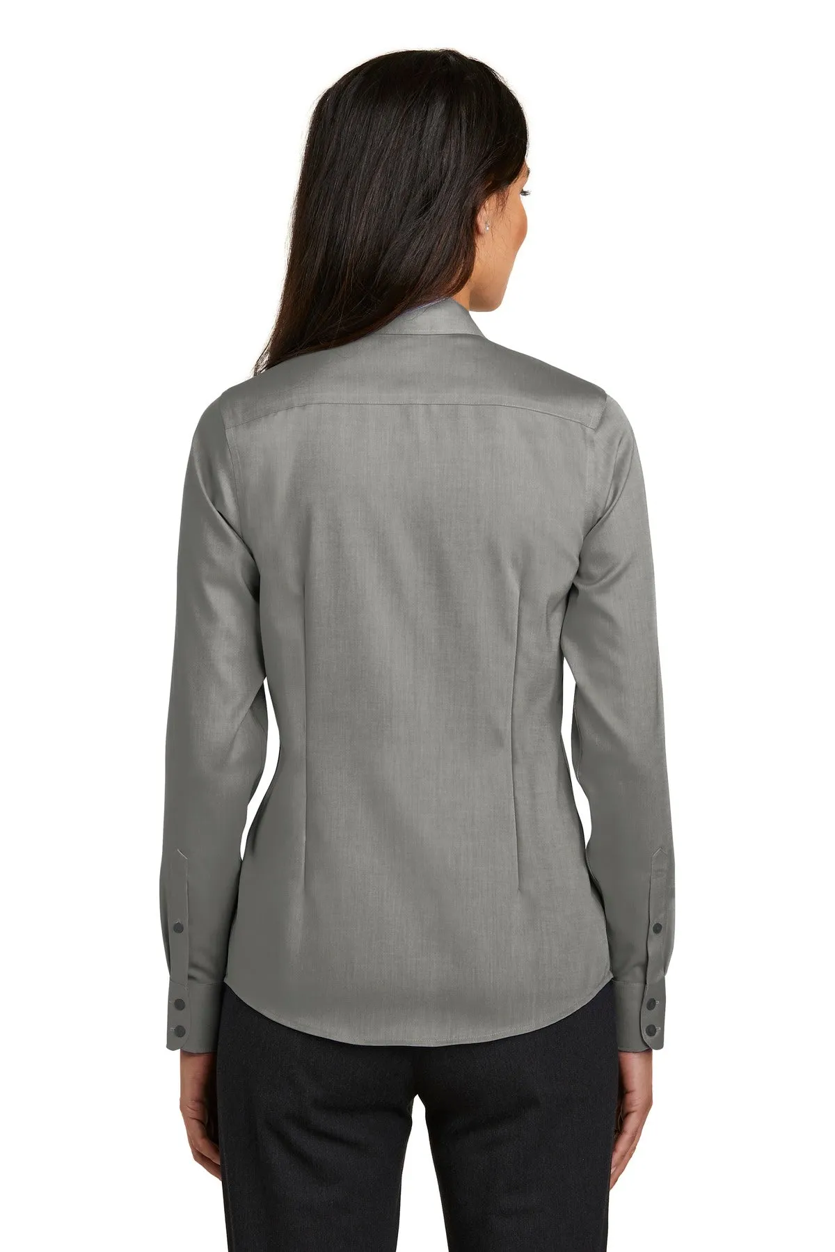 Red House Ladies Pinpoint Oxford Non-Iron Shirt. RH250
