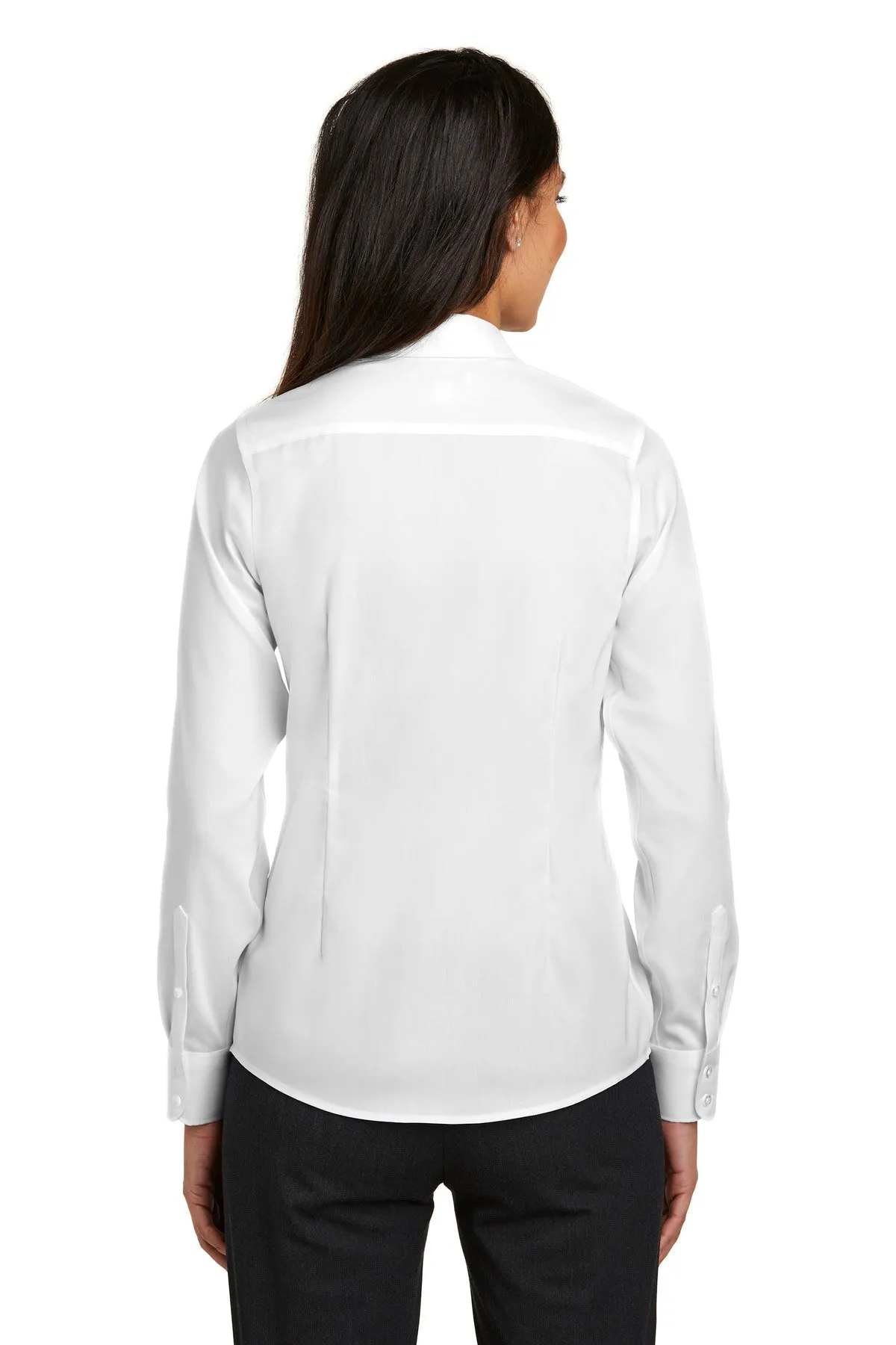 Red House Ladies Pinpoint Oxford Non-Iron Shirt. RH250