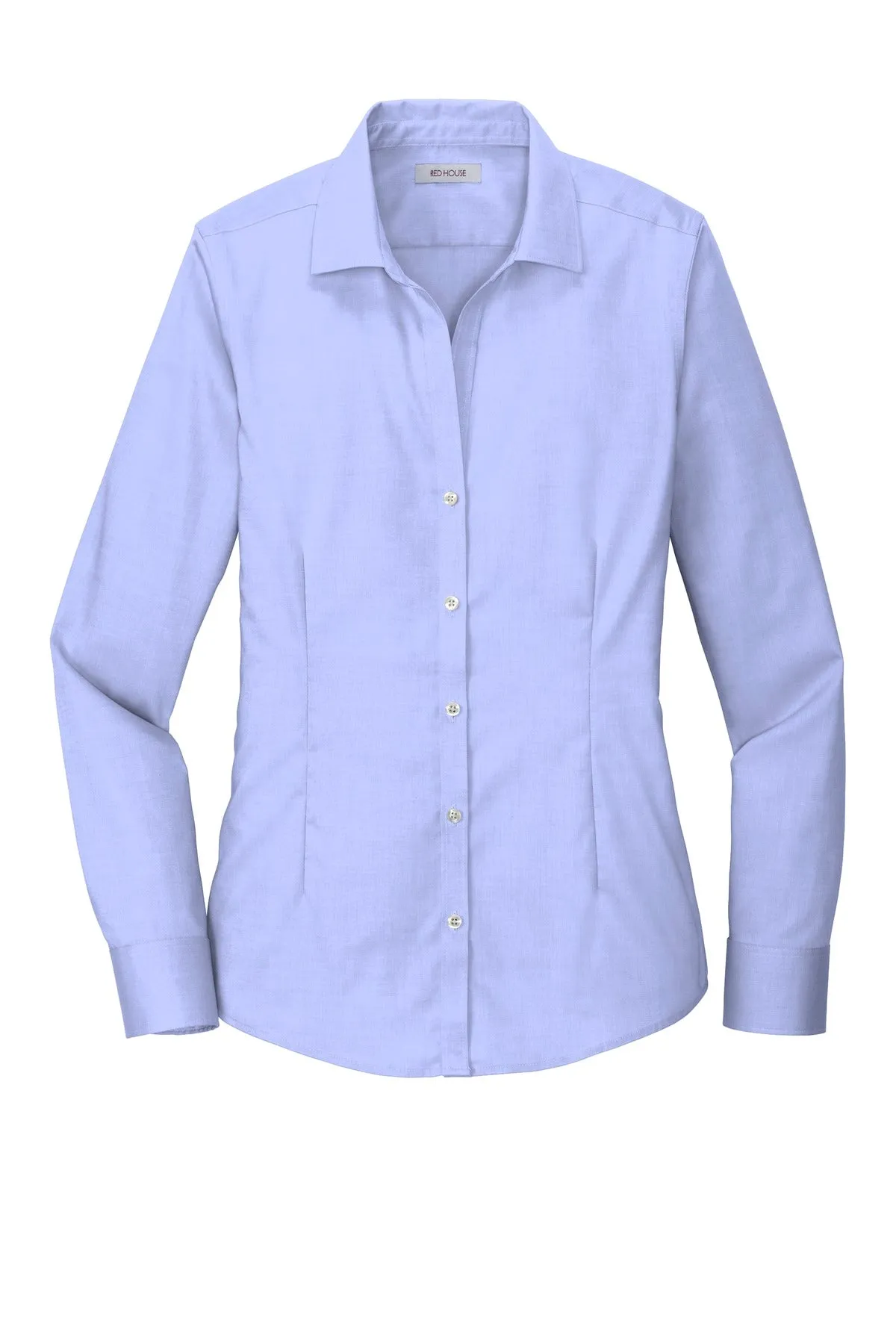Red House Ladies Pinpoint Oxford Non-Iron Shirt. RH250
