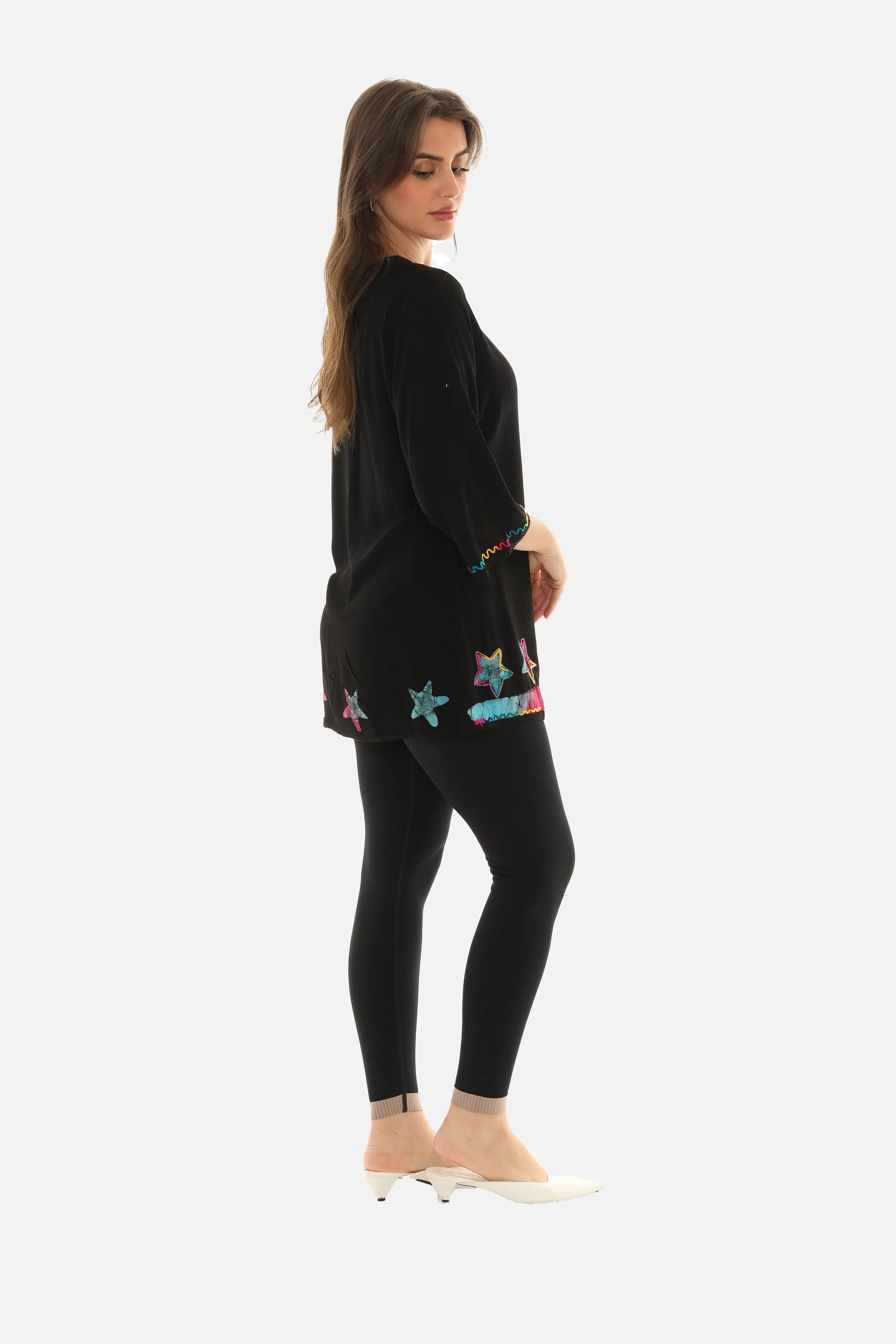 Short Open Button Down Shirt/Cardigan for Women