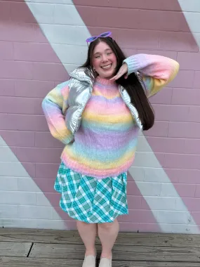 Silver Nights Puff Vest (S-3XL)