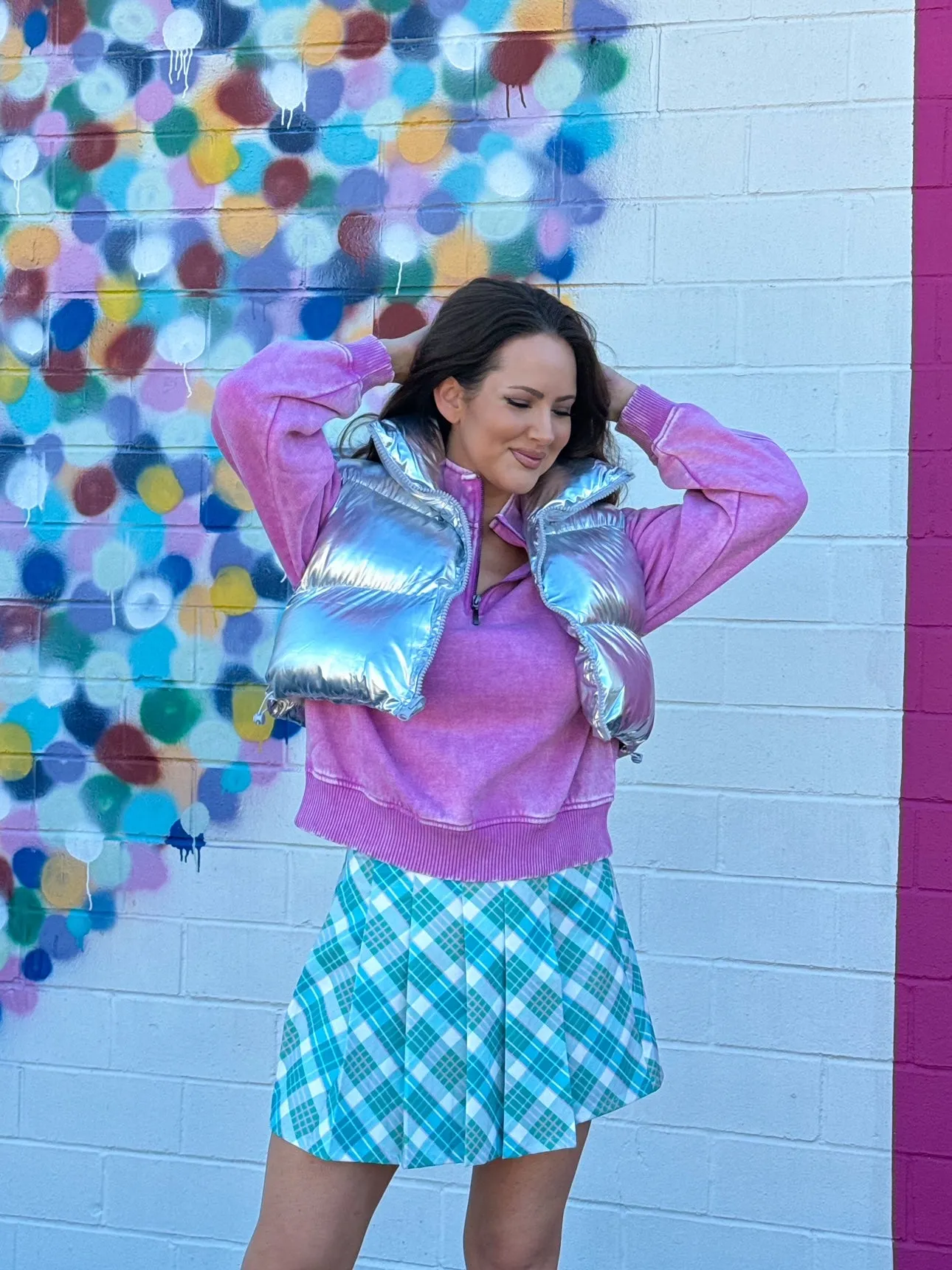Silver Nights Puff Vest (S-3XL)