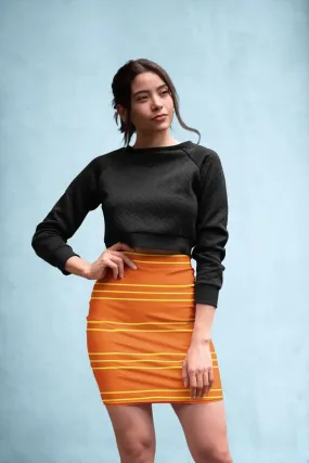 Simple Geometric Pattern 3 yo Poster Pencil Skirt