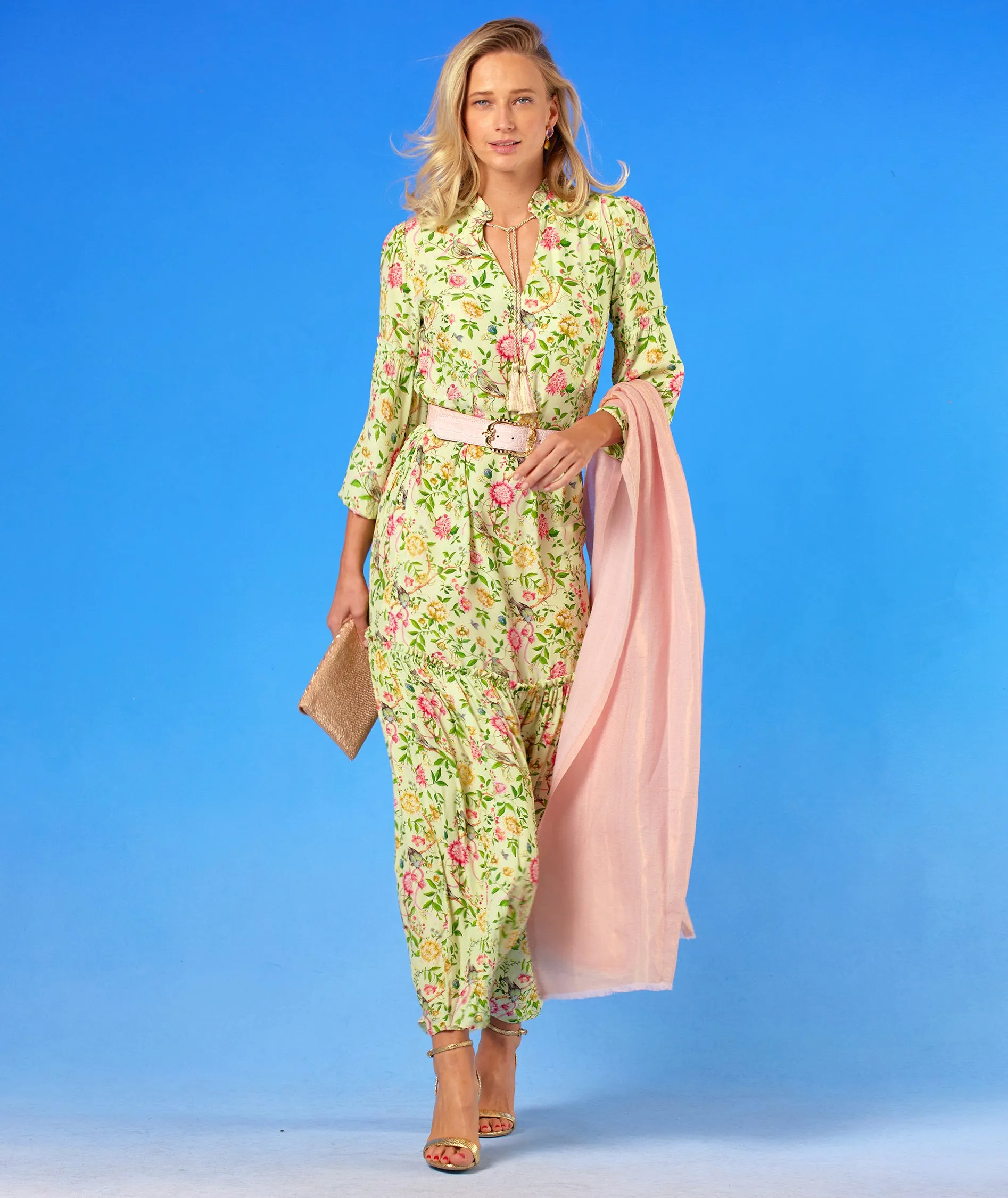 Waverly Maxi Dress in Paradise Florals