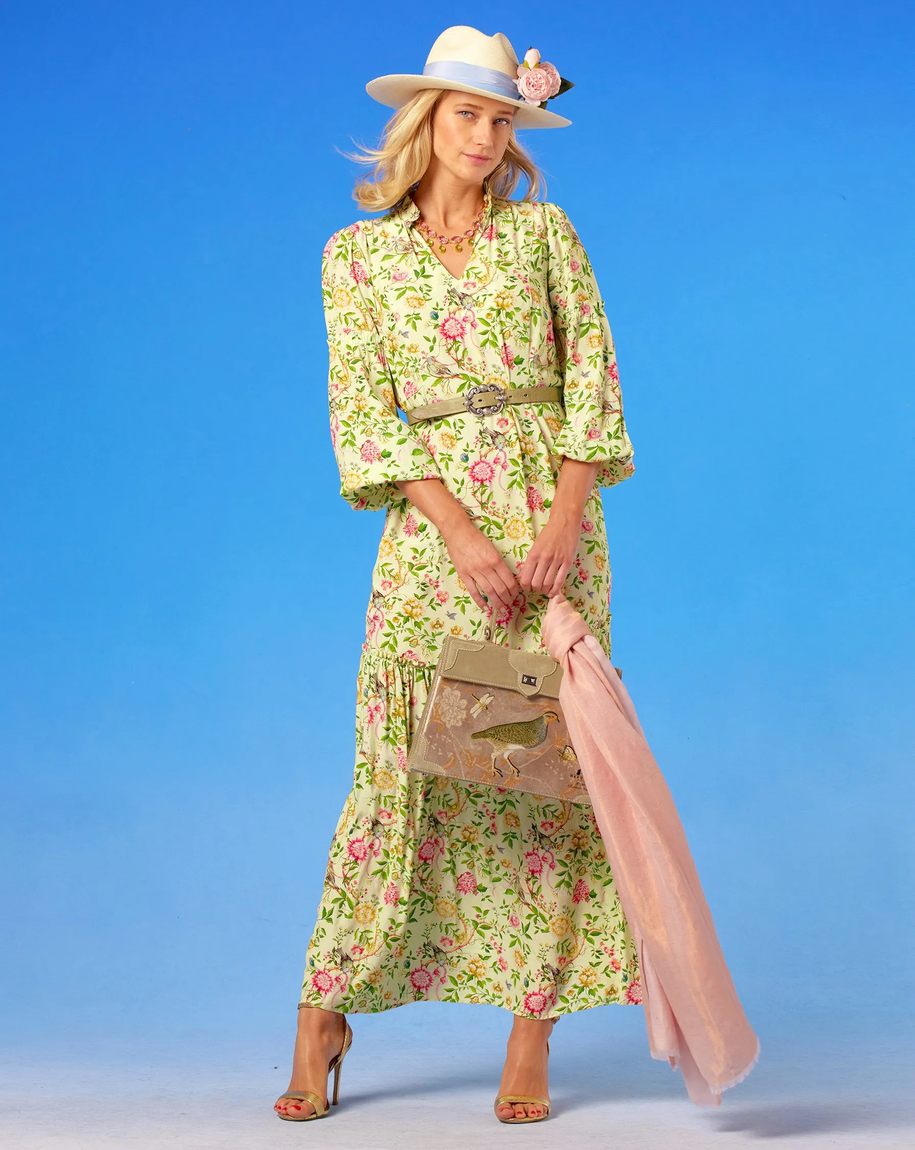 Waverly Maxi Dress in Paradise Florals