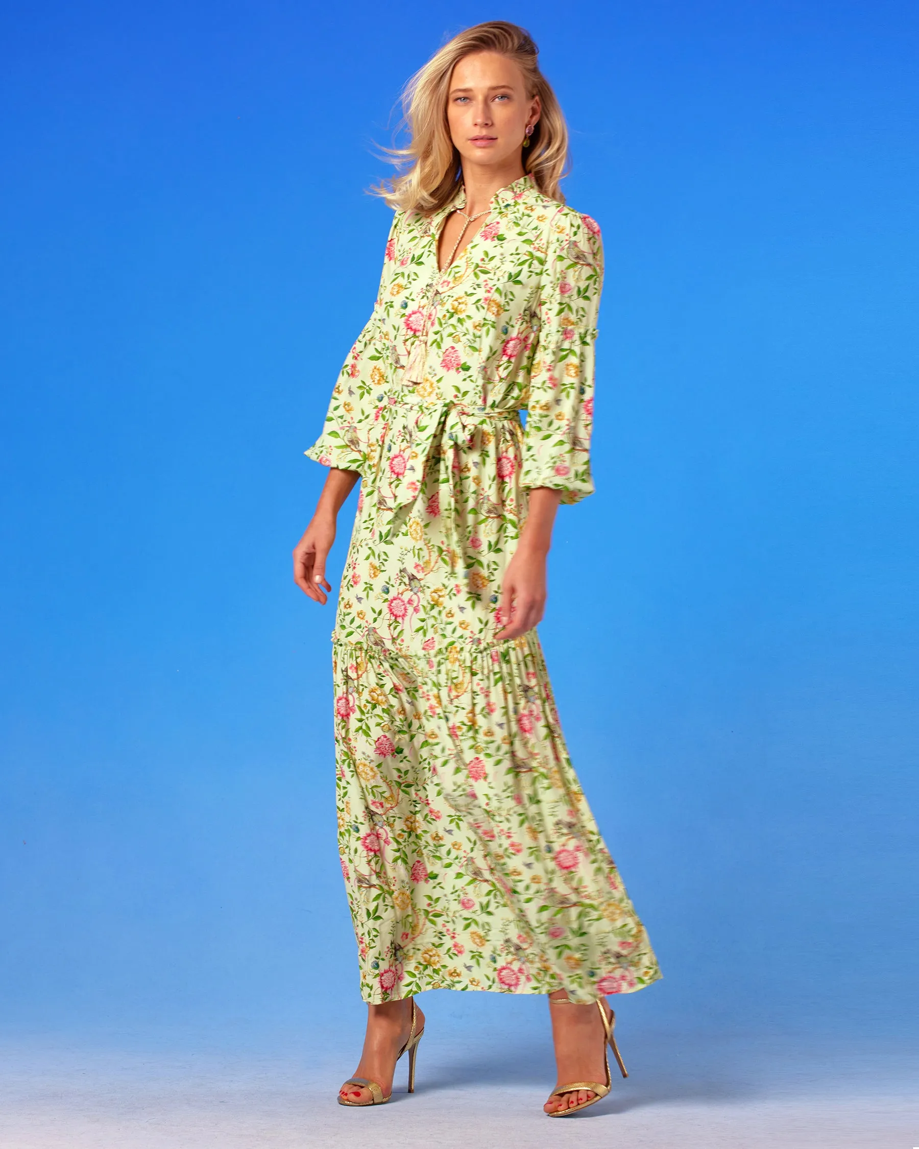 Waverly Maxi Dress in Paradise Florals