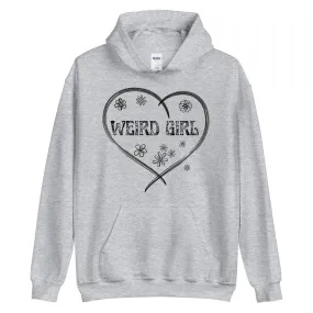 Weird girl print cozy unisex hoodies