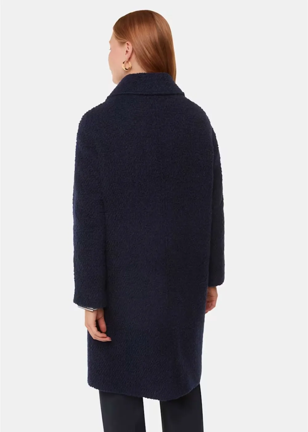 Whistles Romy Boucle Coat