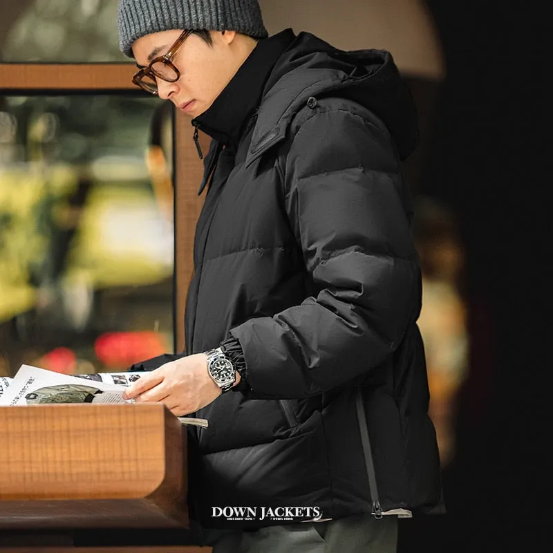 Windproof Hooded Warm Jacket