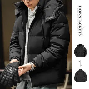 Windproof Hooded Warm Jacket