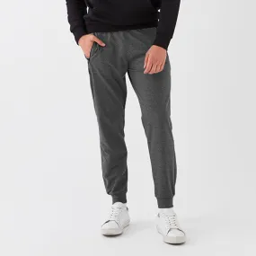 ZR Man Zip Pockets Comfortable Dark Grey Trouser 11694